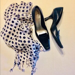 BCB GIRLS NAVY BLUE PUMPS